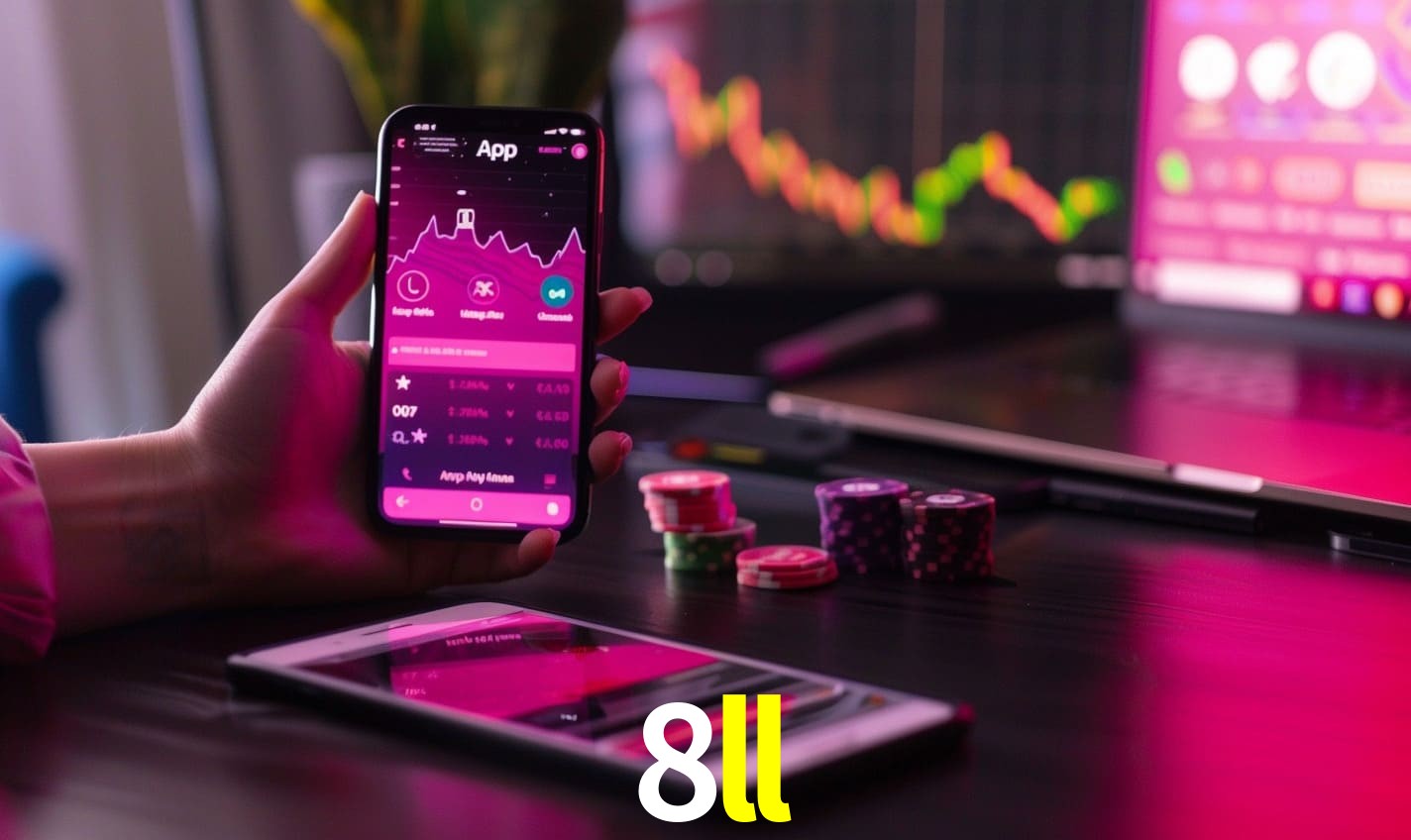 Comparação APP mobile vs versão web da 8ll